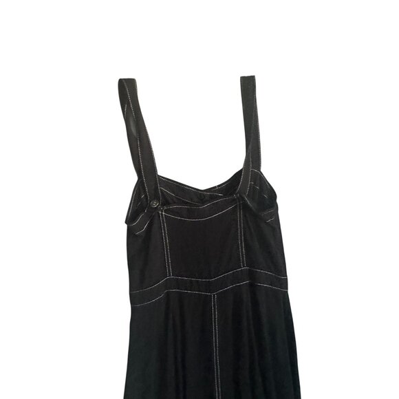 ABERCROMBIE & FITCH Black Buttoned Jumpsuit Size XXS - Picture 4 of 8